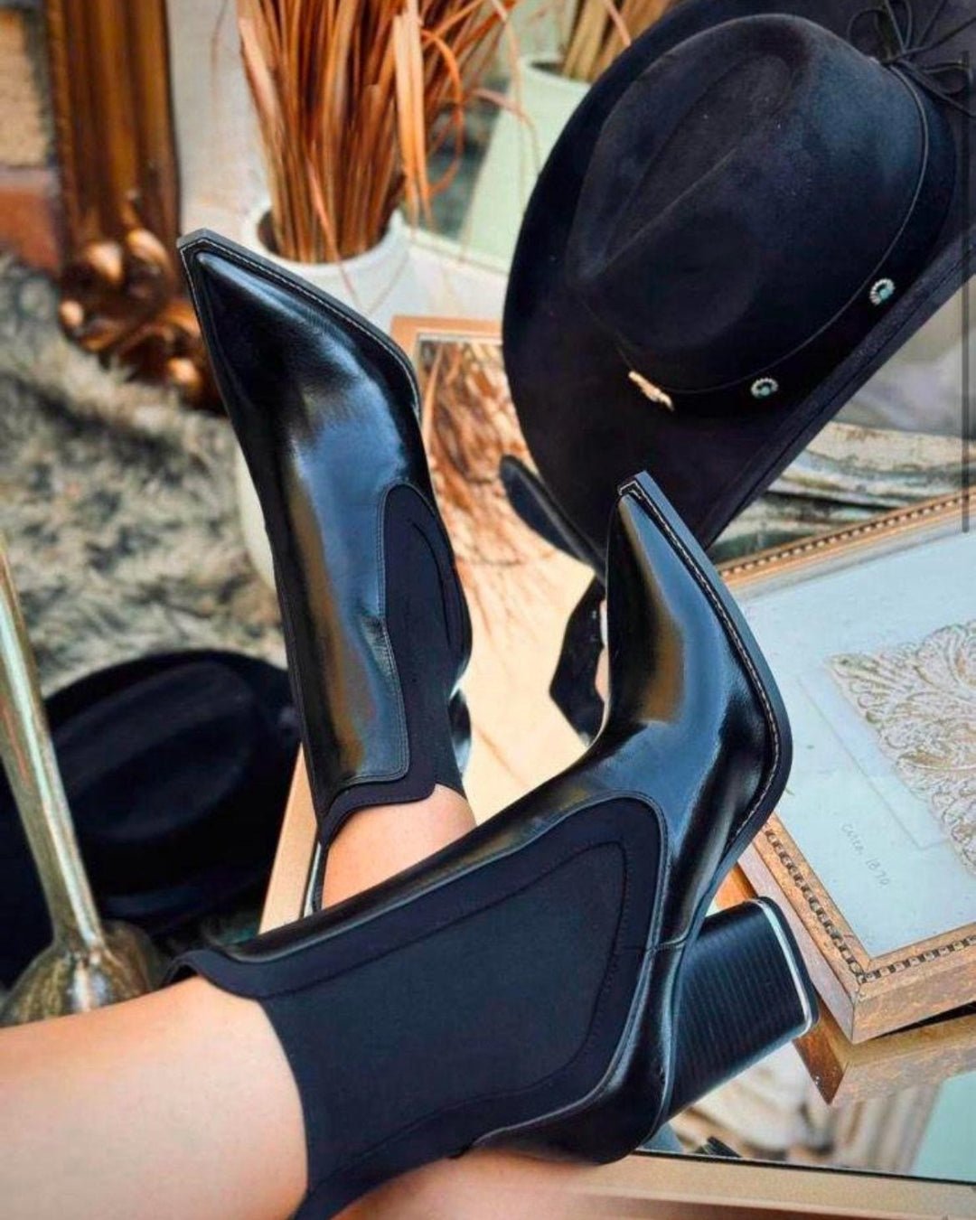 Botín Bellamy Negro - Klapshoes