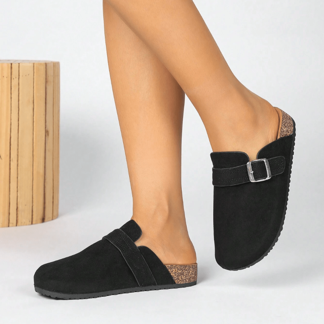 Sandalia Benson Negra - Klapshoes