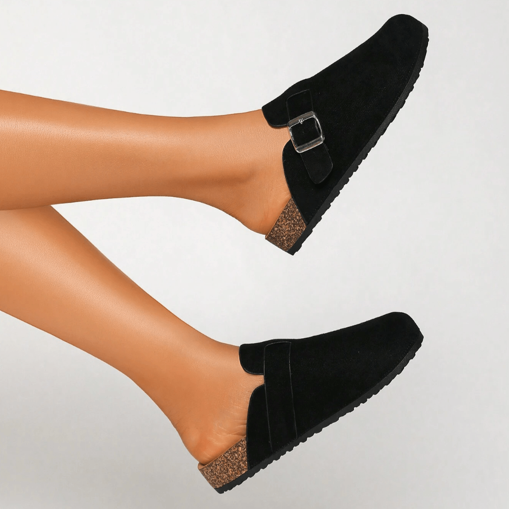 Sandalia Benson Negra - Klapshoes