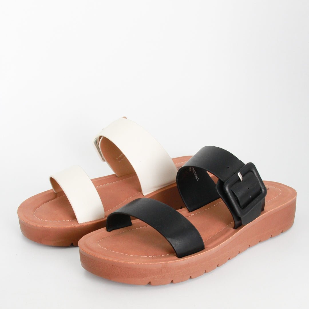 Sandalia Stone Blanca - Klapshoes