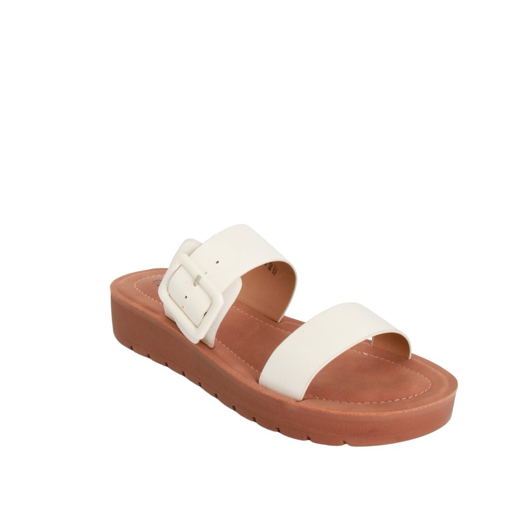 Sandalia Stone Blanca - Klapshoes