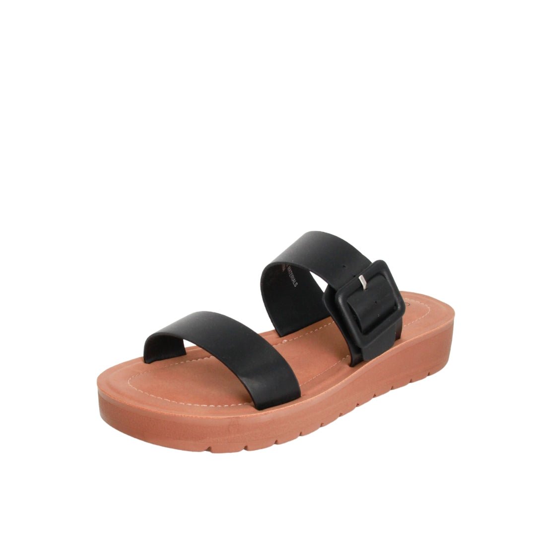 Sandalia Stone Negra - Klapshoes