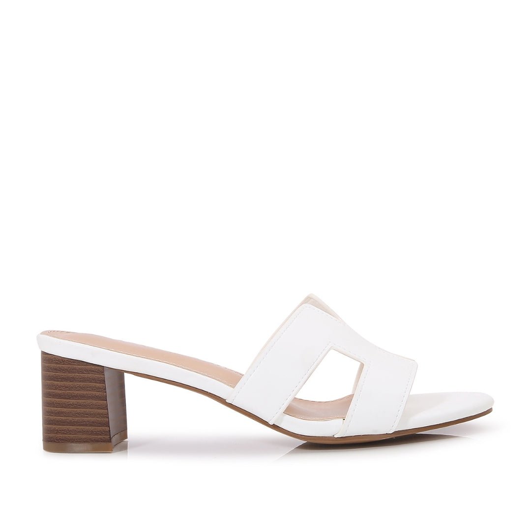 Sandalias Peggy blancas - Klapshoes