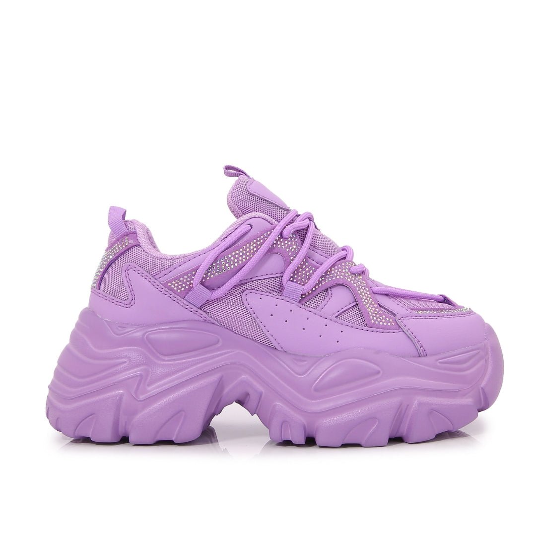 Tenis Nikky Plataforma Purpura - Klapshoes