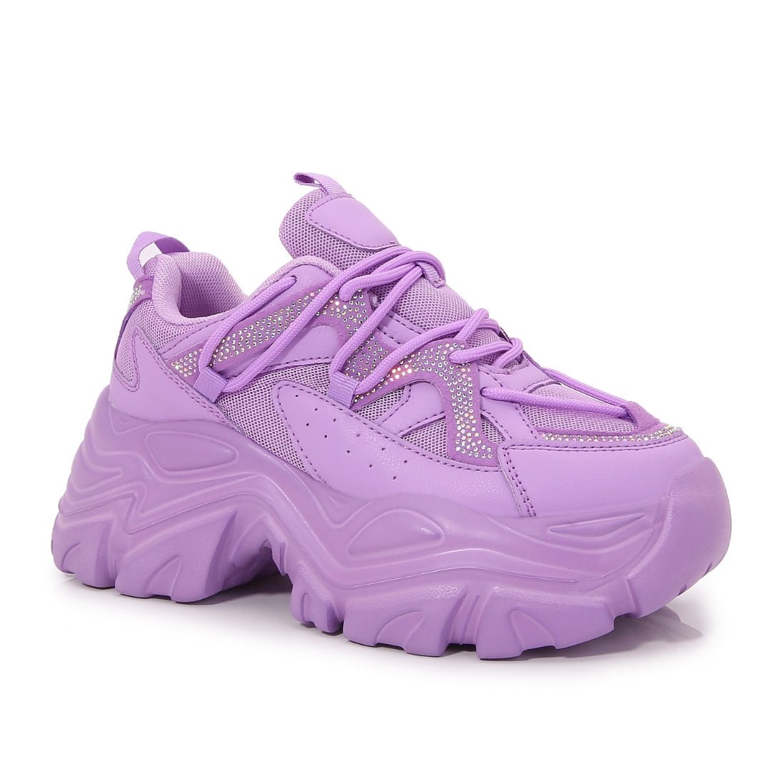 Tenis Nikky Plataforma Purpura - Klapshoes